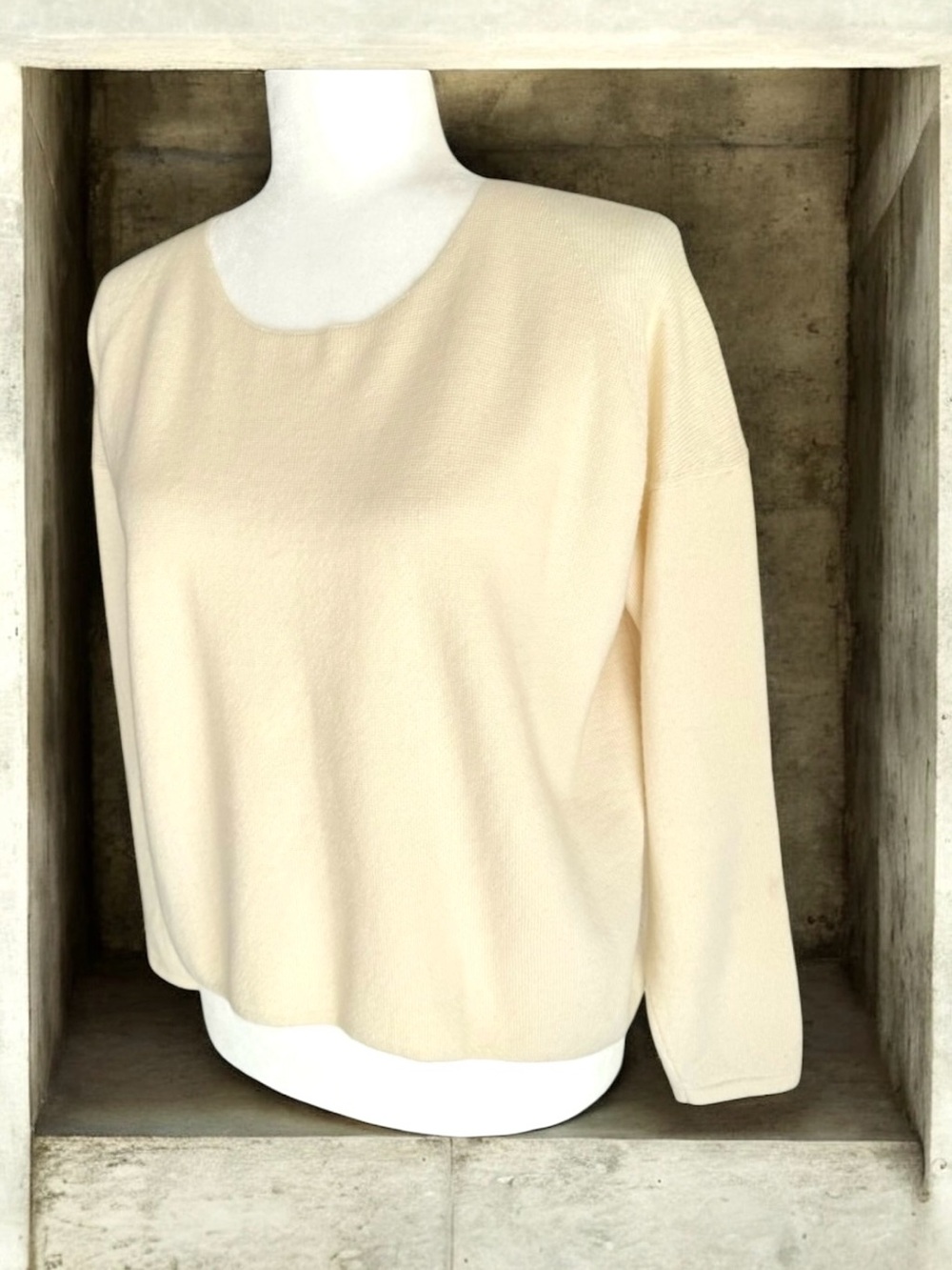 🆕 Helmut Lang Wool Sweater Cream Women’s